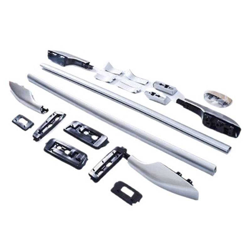 LDFREBCX OE-Dachträger, Dachträger, Gepäckschiene, kompatibel mit Toyota Land Cruiser 200 V8 LC 200 LC200 FJ200 2008–2021, Silber oder schwarz(Silver Color) von LDFREBCX