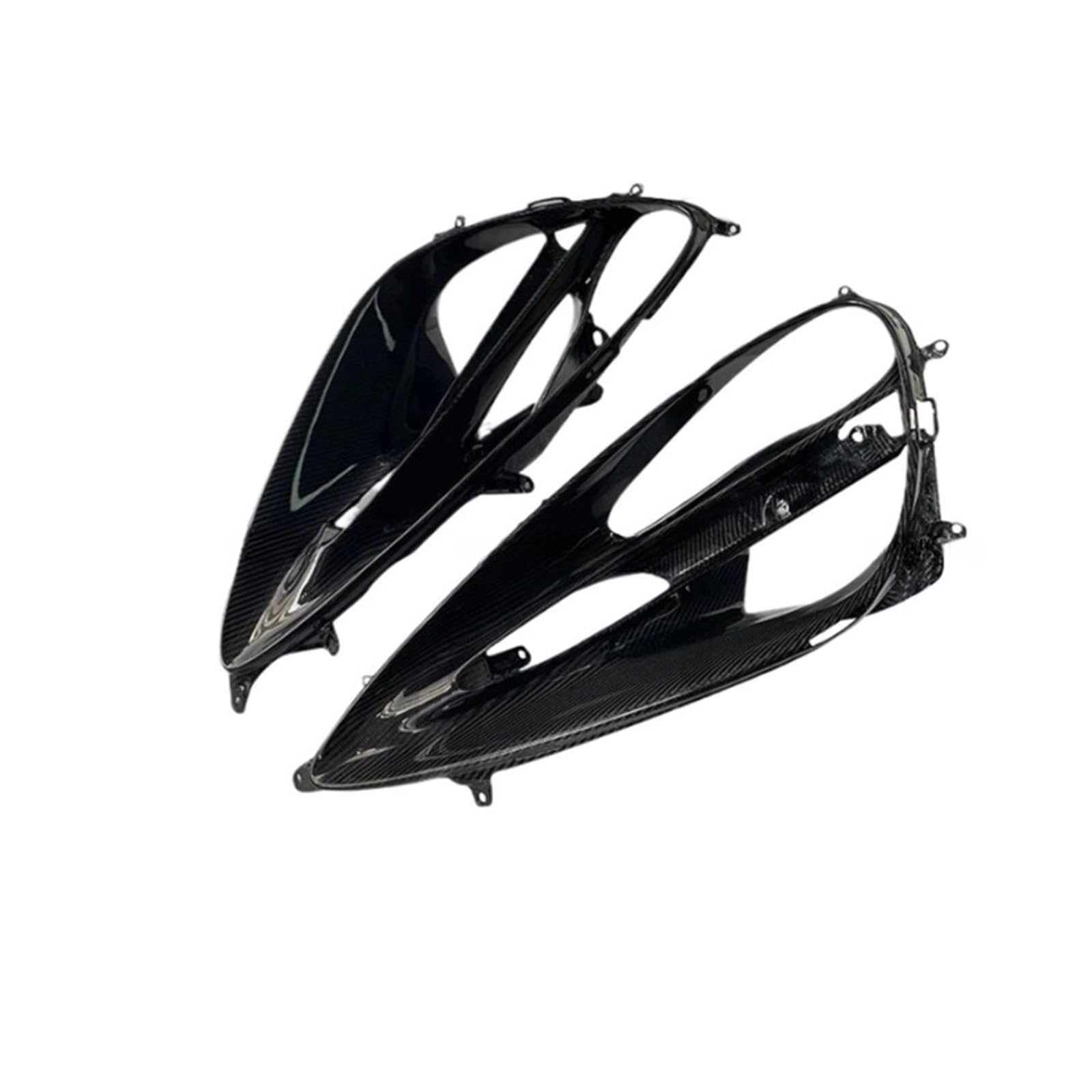 LDFREBCX PRE-PREG Dry Carbon Fiber CANARDS FRONTSTOßSTANGE FLOSSEN OEM Licht Rahmen Kompatibel for MCLAREN 720S for 2017-2019(Light Frame) von LDFREBCX