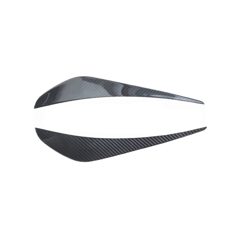 LDFREBCX PRE-PREG Dry Carbon Fiber CANARDS FRONTSTOßSTANGE FLOSSEN OEM Licht Rahmen Kompatibel for MCLAREN 720S for 2017-2019(Wind Knife) von LDFREBCX