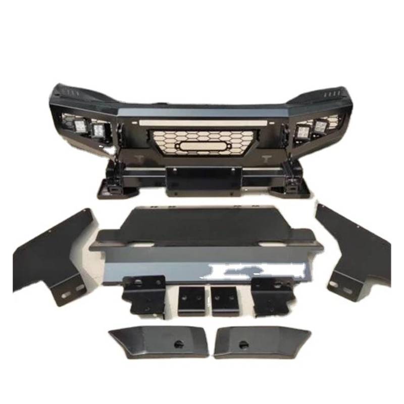 LDFREBCX Pick Up 4X4 Auto Zubehör Stahl Bull Bar Stoßstange Kompatibel for Toyota Rocco 2018 + von LDFREBCX