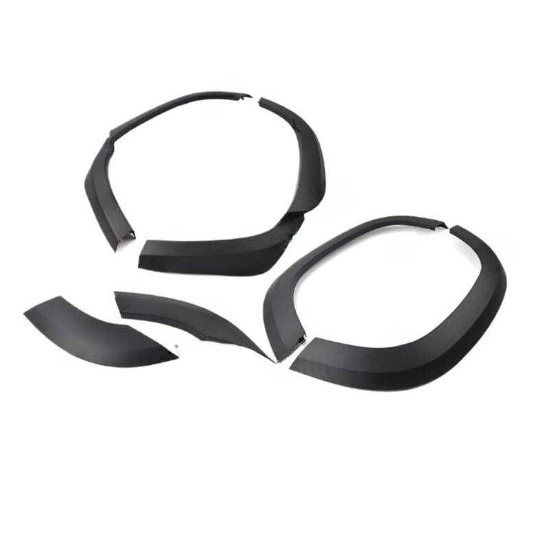LDFREBCX Radverbreiterungen Kompatibel for Land Rover Defender 110 2020-2024 Fender Flare Rad Augenbrauen Bogen Trim(Black) von LDFREBCX