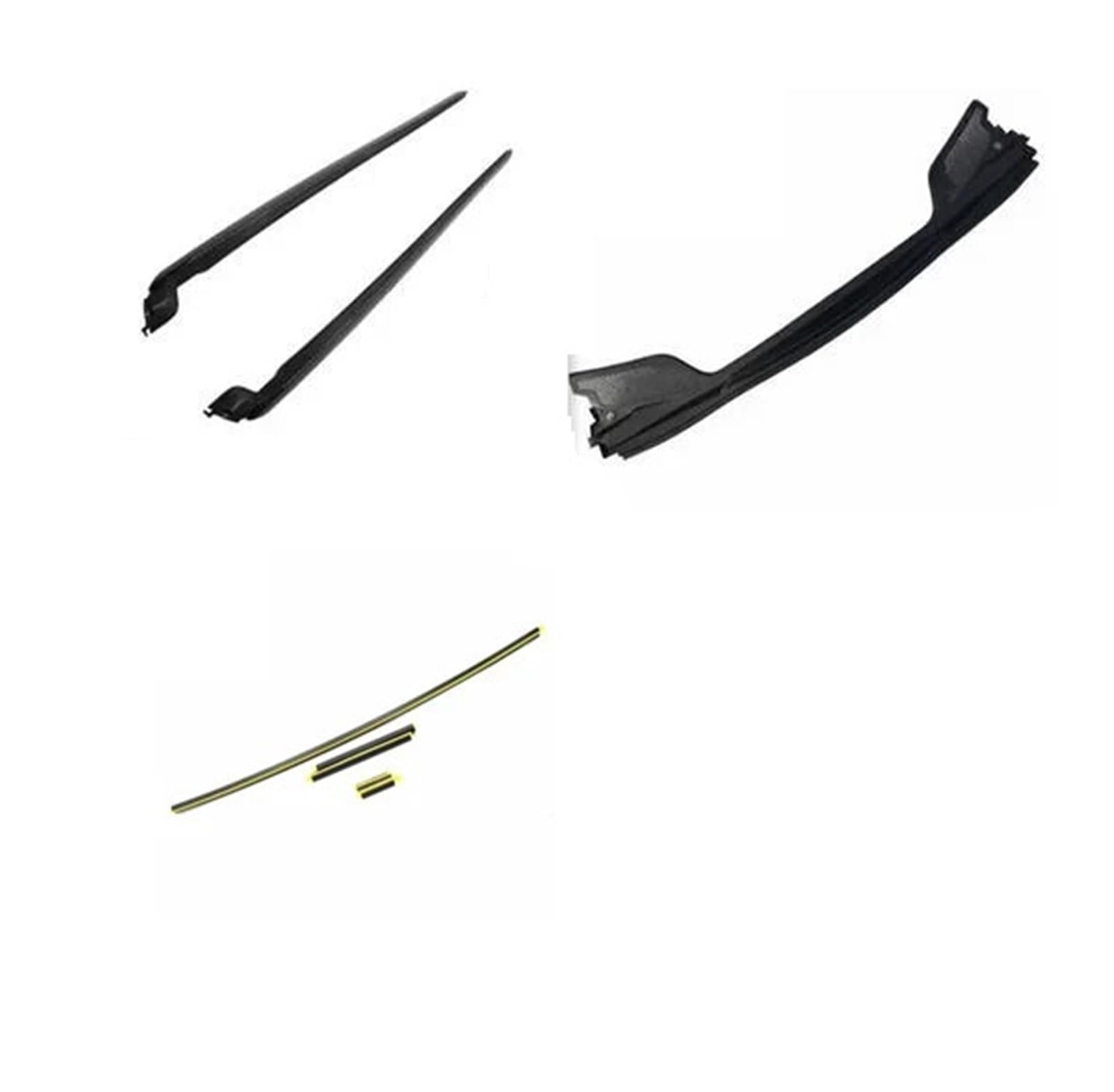 LDFREBCX Regenschutz vorne Winddicht Glasstreifen Windschutzscheiben-Frontabdeckung 8251V3 8251V2 8251L3 Kompatibel for Citroen C4(Tea Green) von LDFREBCX
