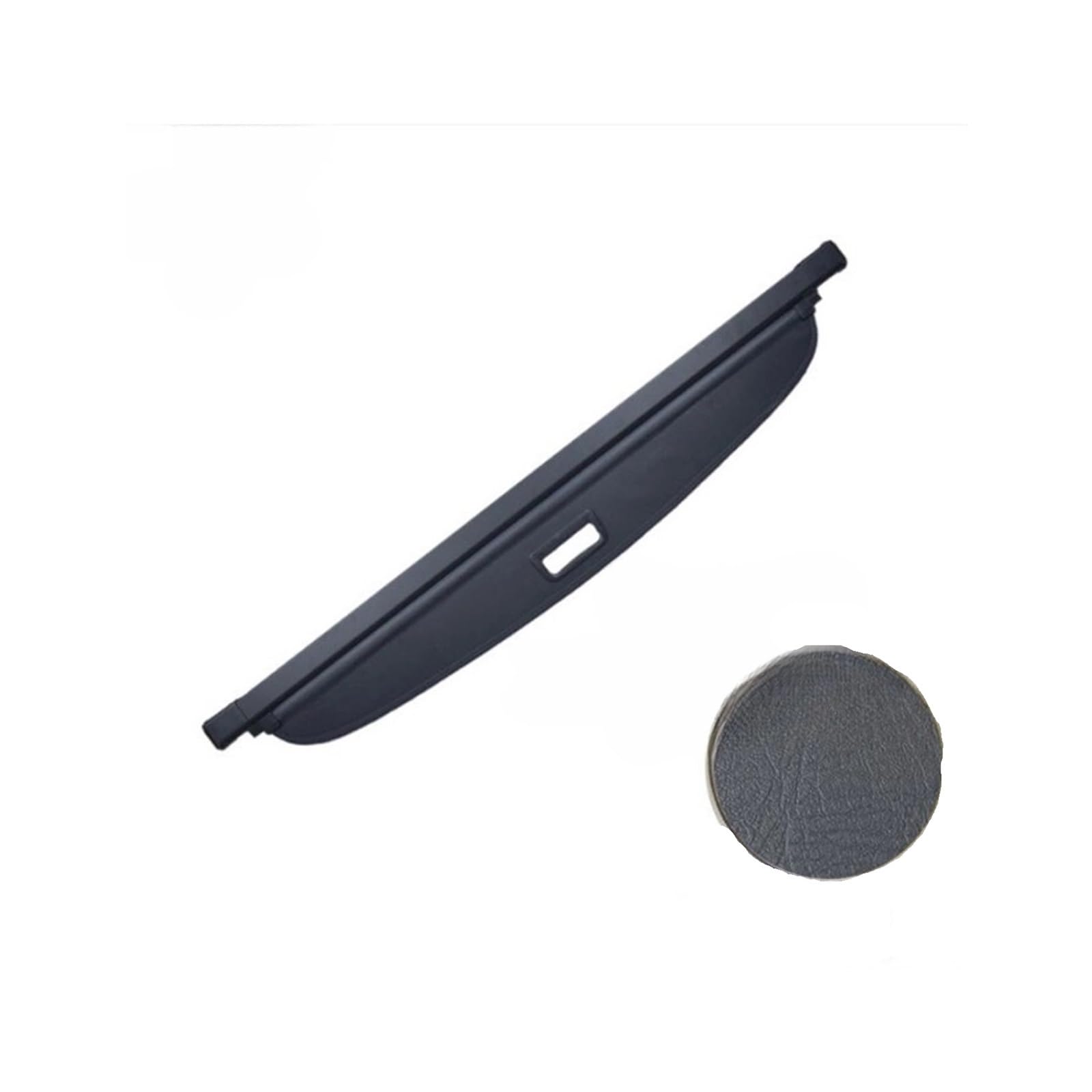 LDFREBCX Schwarzer Kofferraum-Sonnenschutz, hintere Gepäckraumabdeckung, kompatibel mit Toyota RAV4 RAV 4 XA50 2019 2020 2021, Kofferraum-Sicherheitsschild(B) von LDFREBCX