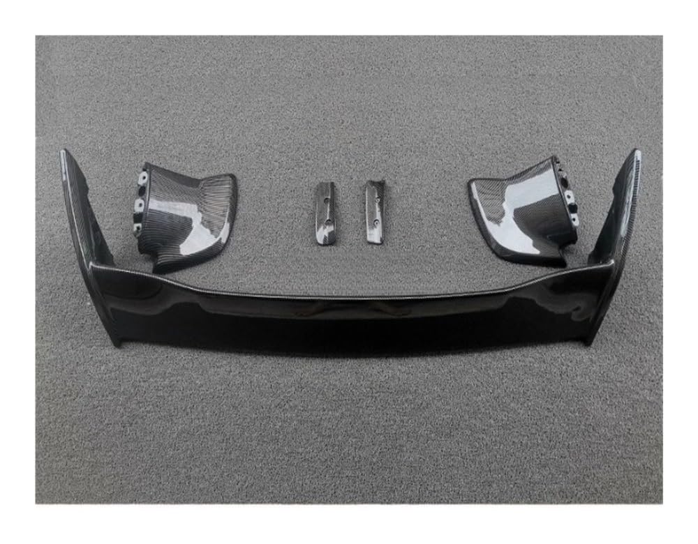 LDFREBCX Spoiler Kompatibel for Subaru Impreza Spoiler 2007-2016 Kompatibel for Impreza WRX STI Style ABS-Kunststoff Material Auto Heckflügel Farbe Heckspoiler(09-14 Carbon Color) von LDFREBCX