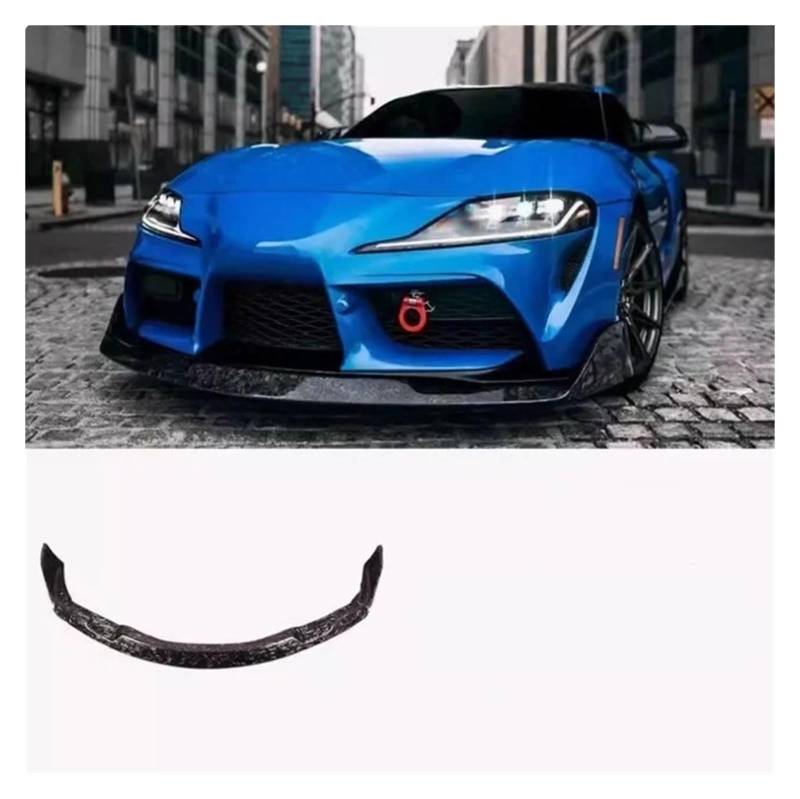 LDFREBCX Spoilersplitter Kompatibel for Toyota Supra A90 2019-2024 Carbon Fiber Auto Stoßstange Vorne Lip Diffusor Lip Spoiler(Forging Carbon) von LDFREBCX