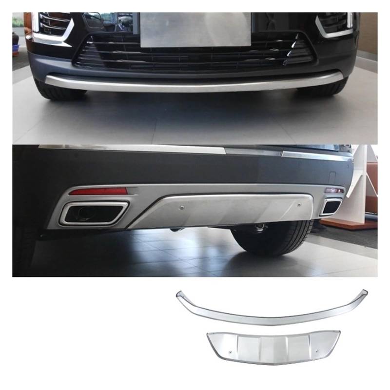 LDFREBCX Stoßstangendiffusor, Heckspoilerlippe, kompatibel mit Cadillac Xt5/6 Xt4, Stoßstangendiffusor, Heckspoilerlippe, Schutzplatten vorne und hinten(Compatible for XT5 All) von LDFREBCX