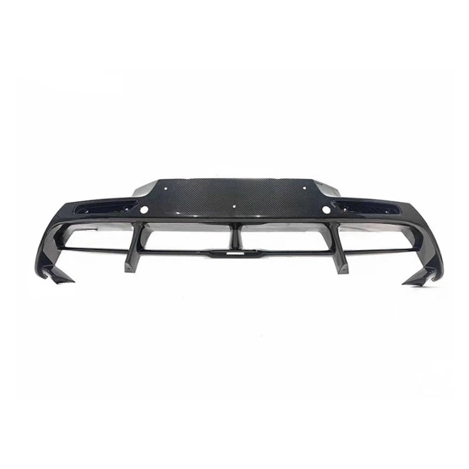 LDFREBCX Stoßstangendiffusor, kompatibel mit McLaren 720S for 2017–2021, OEM-Stil, Carbonfaser-Heckdiffusor, obere Heckstoßstangenlippe, Auto-Carbon-Body-Kit, Zubehör(Upper Part Diffuser) von LDFREBCX