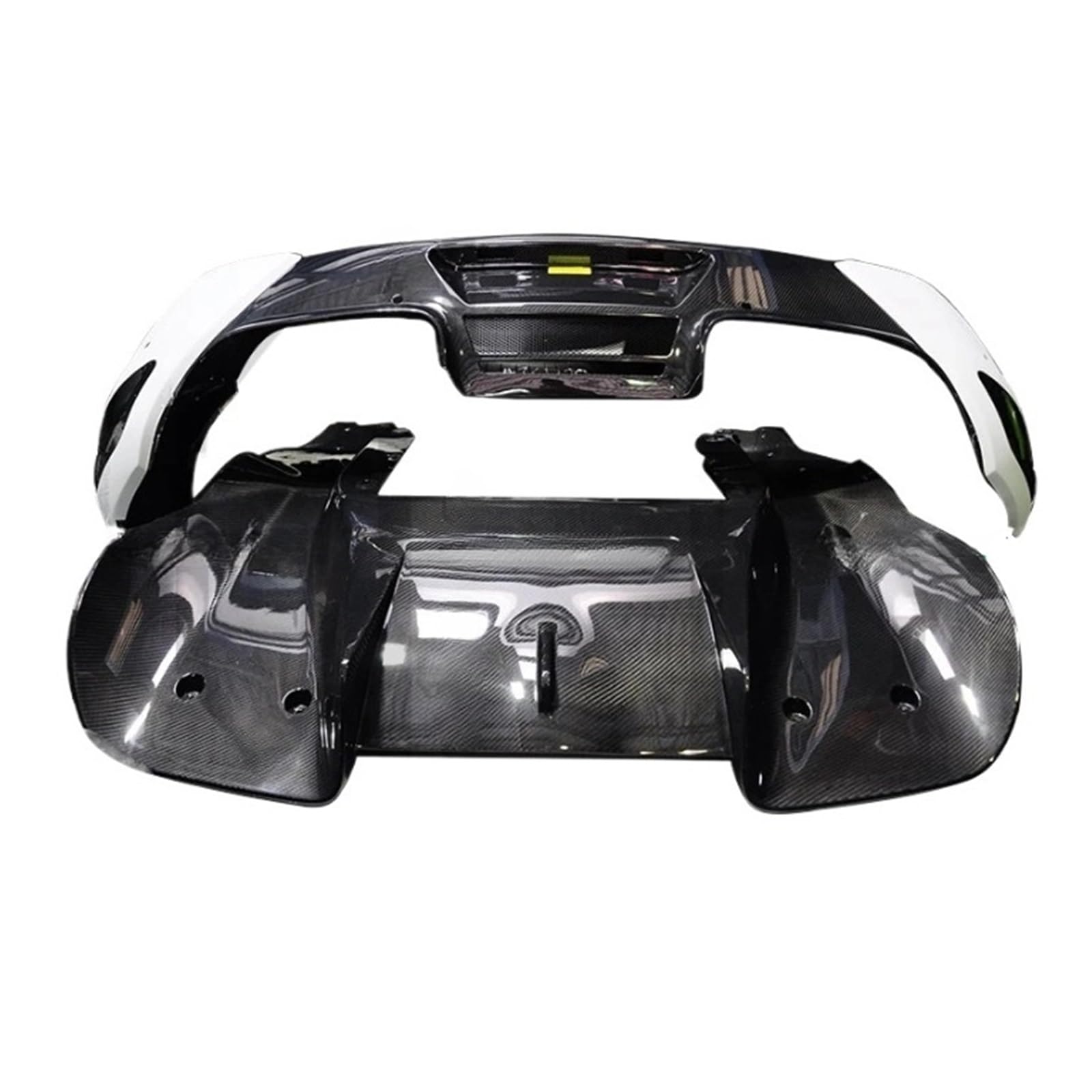 LDFREBCX V-Stil Halbcarbon Heckstoßstange mit Diffusor Kompatibel for Mclaren MP4-12C for 2012-2014 LDFREBCX V-Stil Halbcarbon Heckstoßstange mit Diffusor Kompatibel for Mclaren MP4-12C for 2012-2014 von LDFREBCX