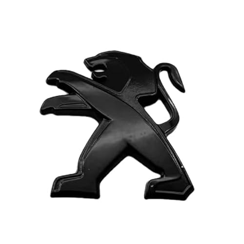 LDJSNC Auto Emblem Aufkleber für Peugeot 508L 2019-2023, Auto Logo Abzeichen Metall Emblem Frontklappe Kofferraum Heckklappen Etikett, Dekoration Styling Zubehör,B von LDJSNC