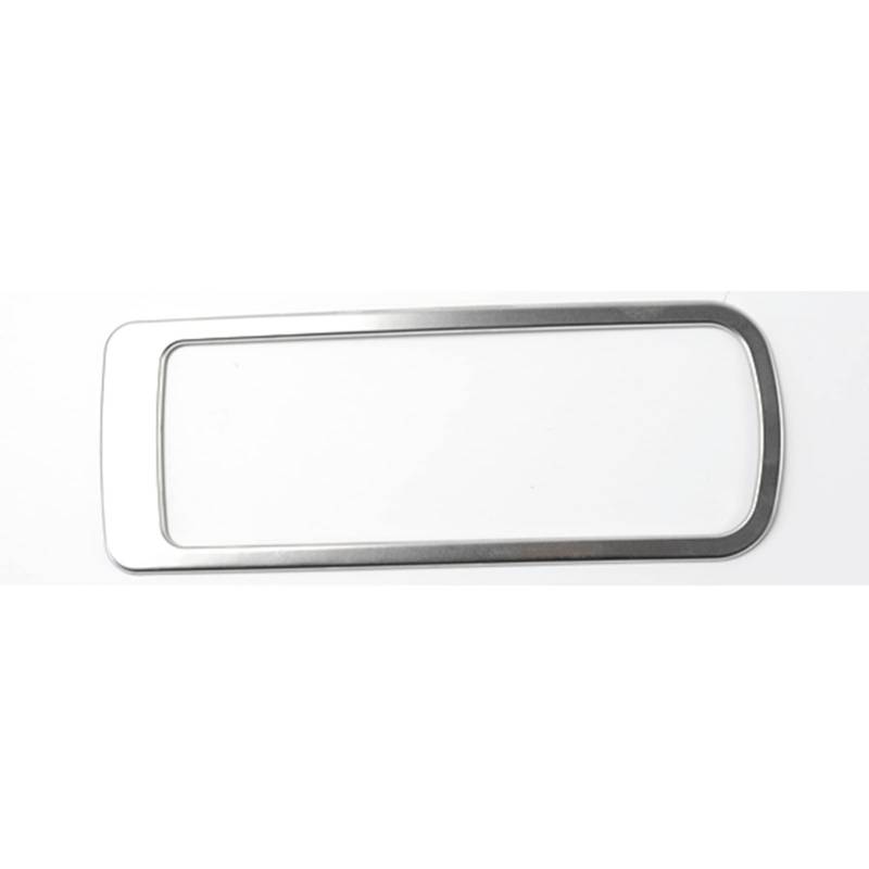 LDTCHRV Für BMW X3 G01 2018-2020. Edelstahl Copilot Handschuhfach Rahmen Dekoration Abdeckung Trim Car Styling Innenausstattung(Silber) von LDTCHRV