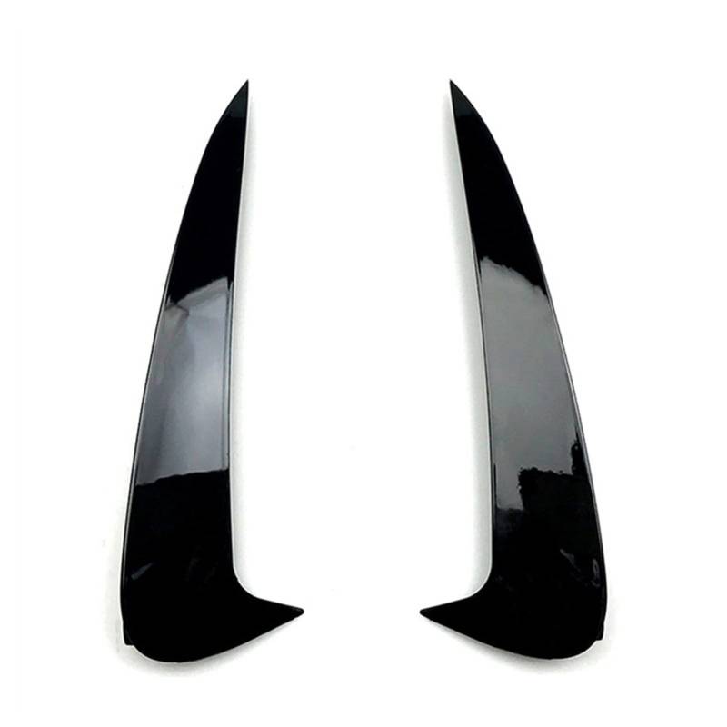 LDTCHRV Für Mercedes Benz C Coupe C205 2015-2019, Auto Styling Heckstoßstange Spoiler Beide Seiten Canard Dekoration Abdeckung Trim(SCHWARZ) von LDTCHRV