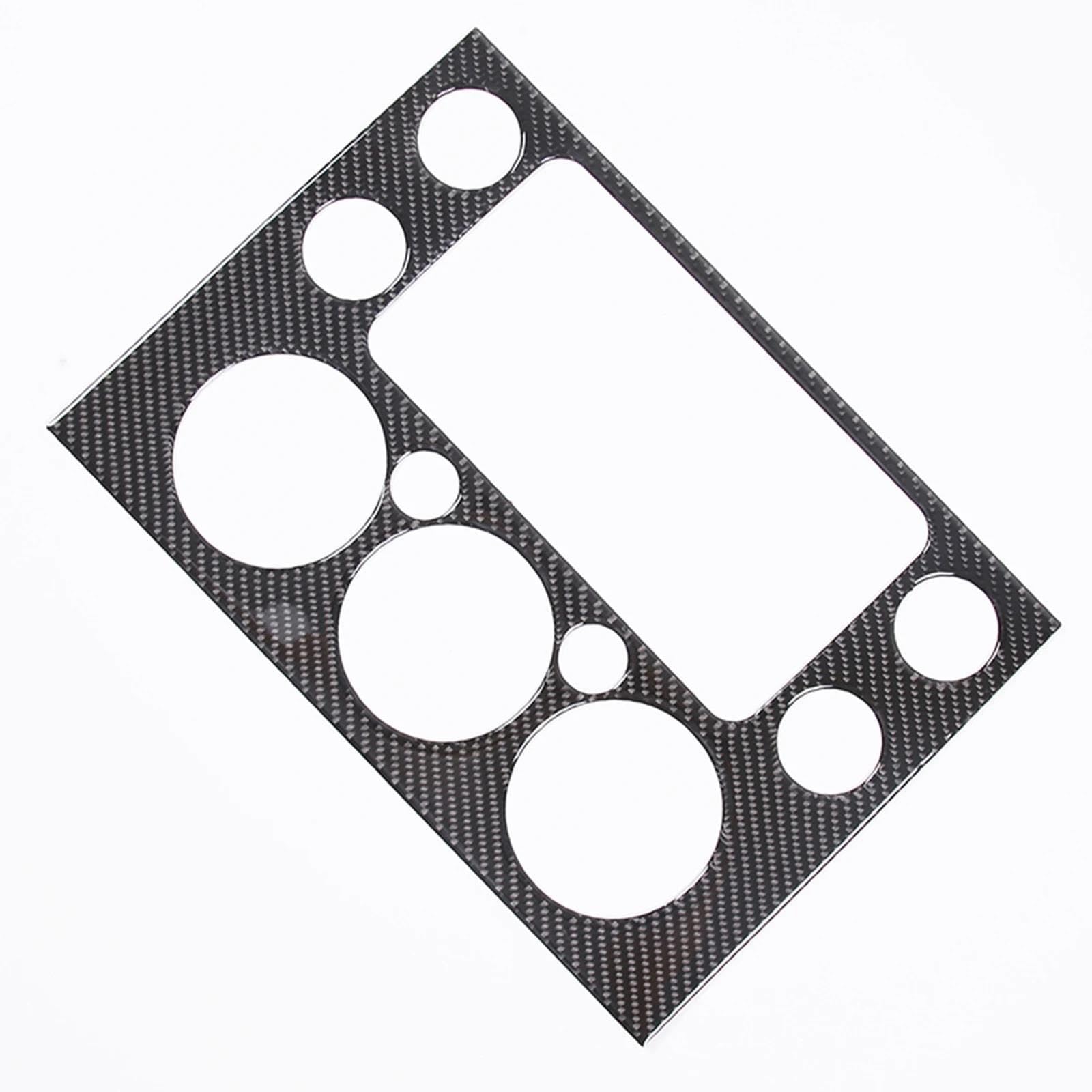 LDTCHRV Für Toyota FJ Cruiser 2007-2021. Weiche Kohlefaser-Auto-Armaturenbrett-Navigationspanel-Abdeckung, Zieraufkleber, Autozubehör(Carbon Fibre) von LDTCHRV