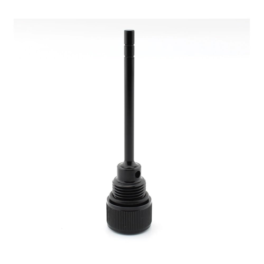 Für Blackline Für Electra Für Glide Für Fat Für Boy Für Low Für Rider Für Softail Getriebeöl-Einfüllmessstab(Black) von LDUTIU