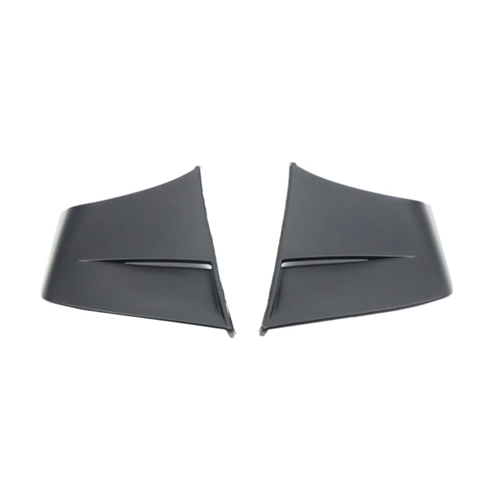 LDUTIU 2 Stücke Motorrad Geändert Winglets Spoiler Aerodynamische Flügel Seitenverkleidung Winglets Wind Flügel Motorrad Zubehör(Black 02) von LDUTIU