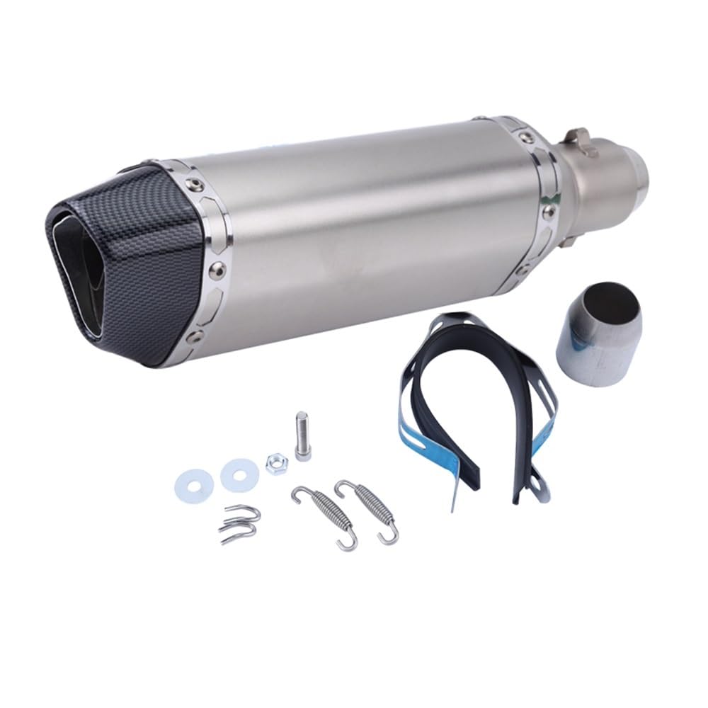 LDUTIU 370mm Und 470mm Motorrad Auspuffrohr Schalldämpfer Moto Für Auspuffrohr(370MM-C) von LDUTIU