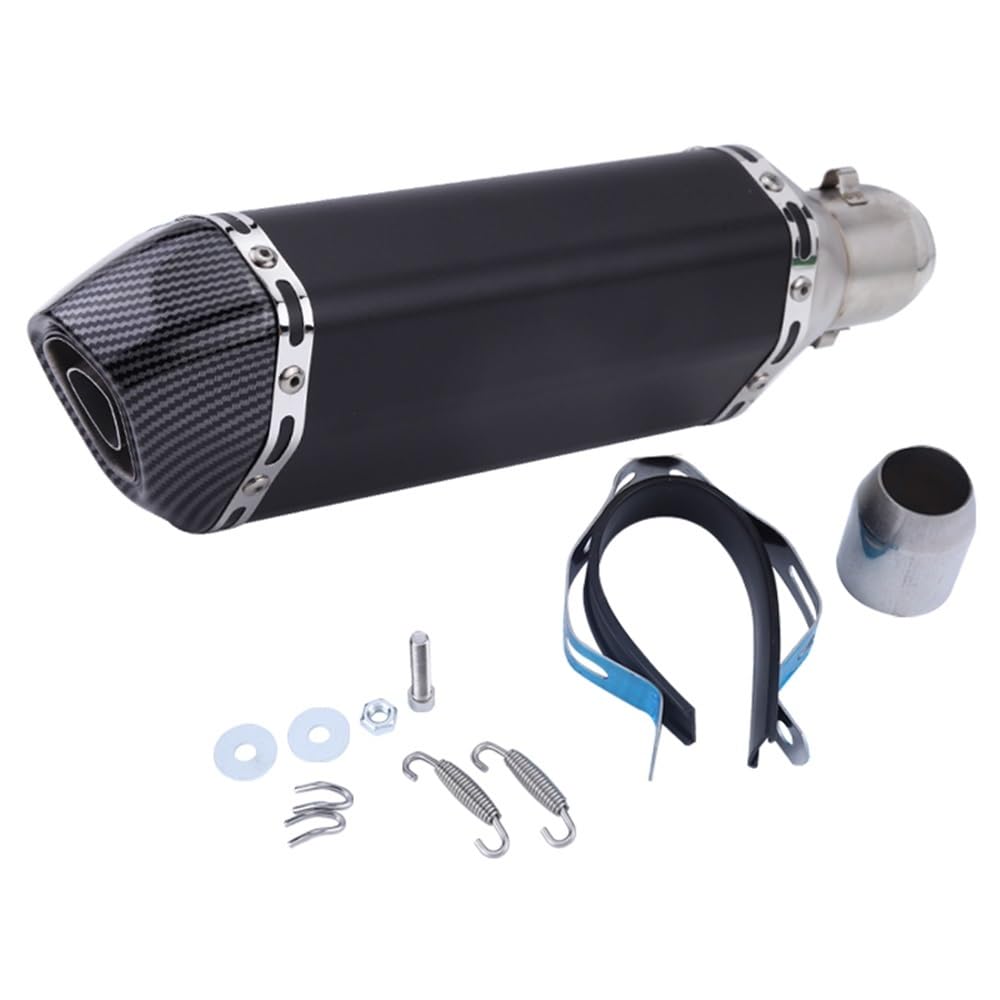 LDUTIU 370mm Und 470mm Motorrad Auspuffrohr Schalldämpfer Moto Für Auspuffrohr(370MM-E) von LDUTIU