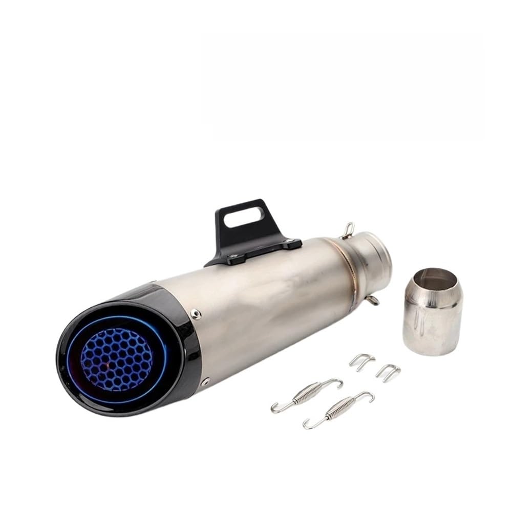 LDUTIU 38-51MM Universal-Auspuff Motorrad Moto Schalldämpfer ATV Roller Für NMAX Für R3 Für PCX125 Für Crf 230 Für Tmax 500 Auspuffrohr(B -51mm) von LDUTIU