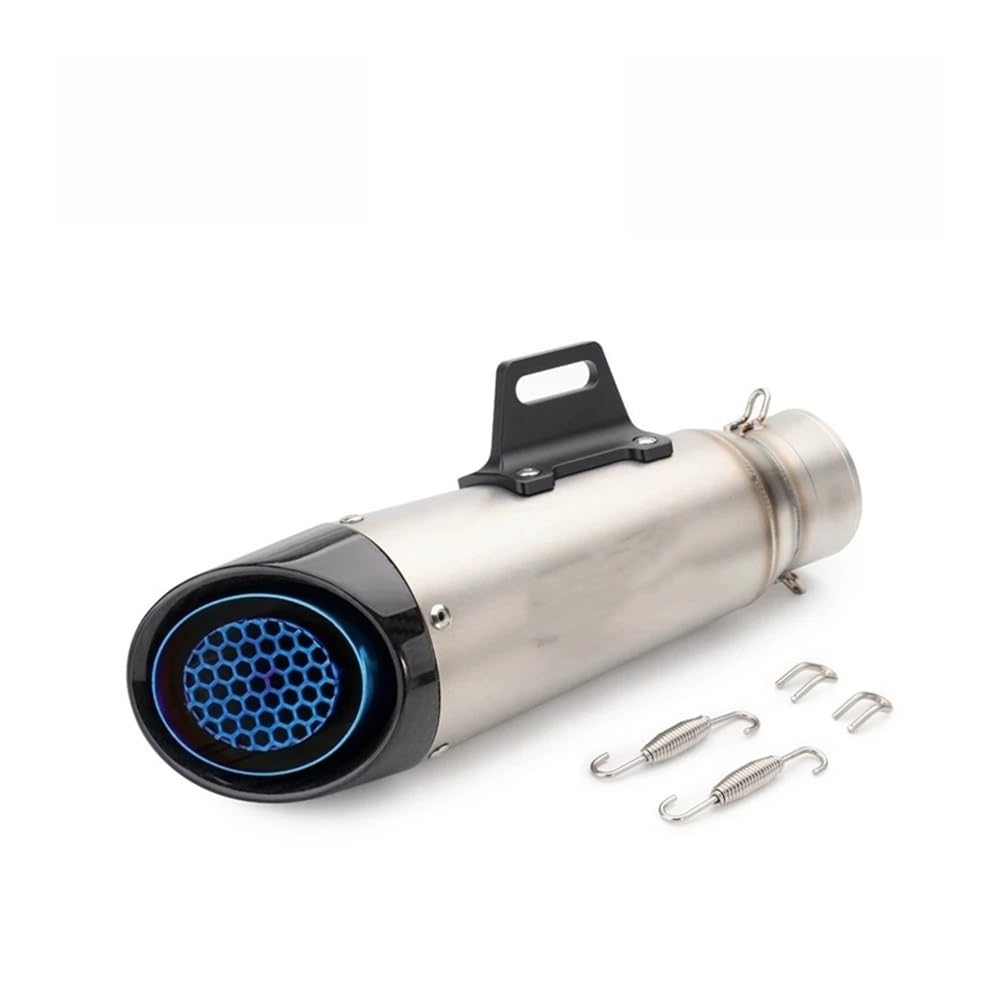 LDUTIU 38-51MM Universal-Auspuff Motorrad Moto Schalldämpfer ATV Roller Für NMAX Für R3 Für PCX125 Für Crf 230 Für Tmax 500 Auspuffrohr(B1-60mm) von LDUTIU