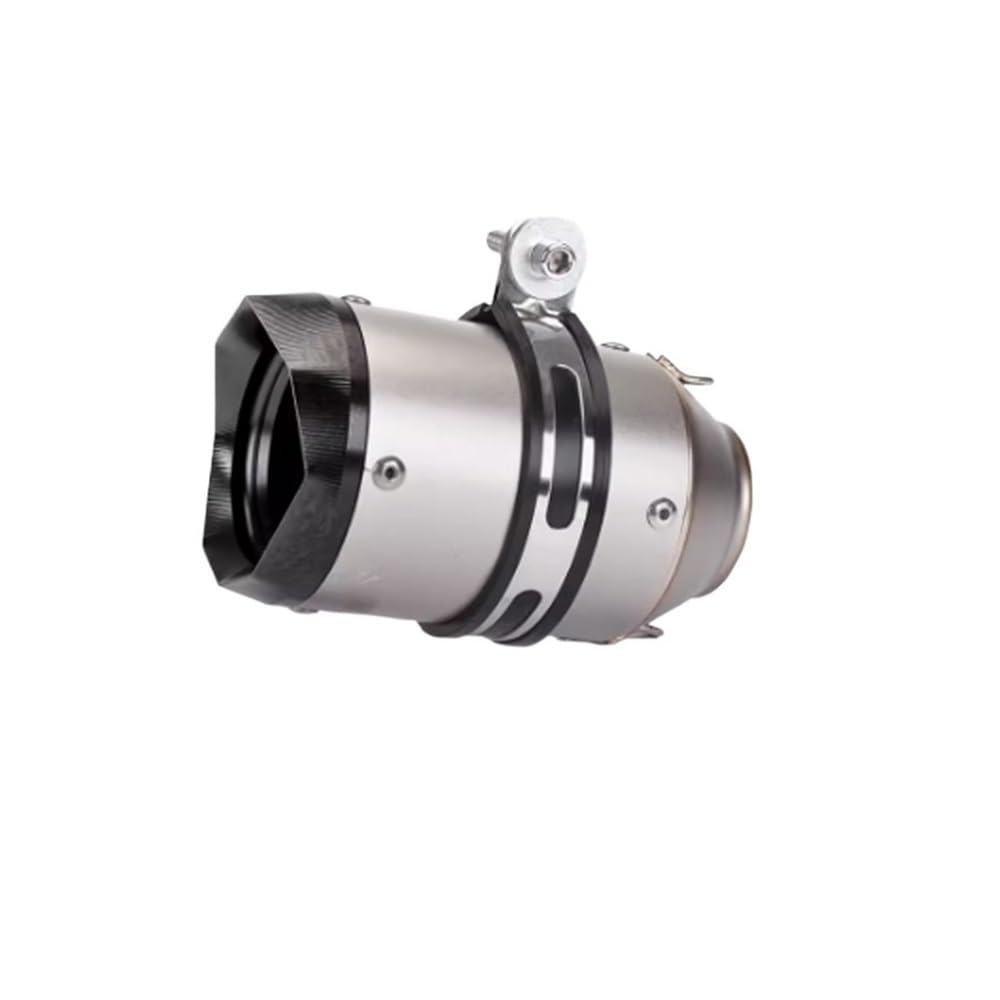 LDUTIU 51MM 60MM Motorrad Auspuffrohr Motorrad Universal Schalldämpfer Für S1000RR Für Z900 Für Tmax 530 Für R6 Auspuffrohr(Color A 51mm) von LDUTIU