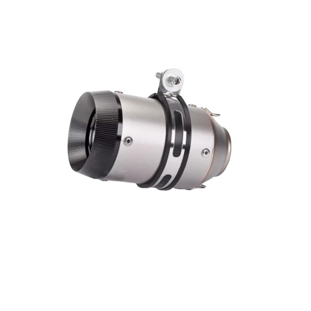 LDUTIU 51MM 60MM Motorrad Auspuffrohr Motorrad Universal Schalldämpfer Für S1000RR Für Z900 Für Tmax 530 Für R6 Auspuffrohr(Color E 51mm) von LDUTIU