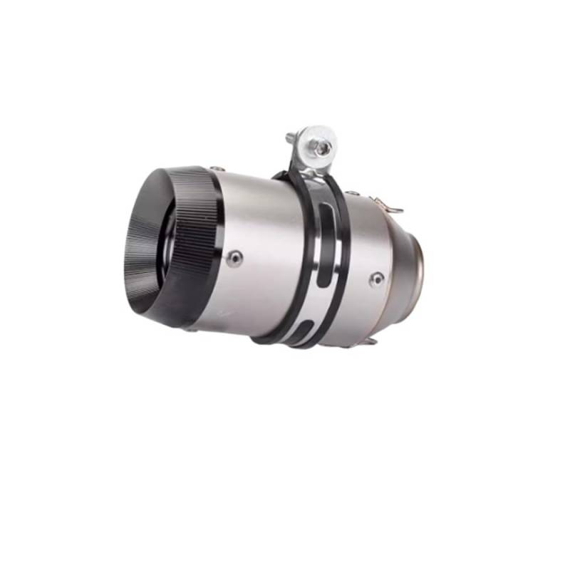 LDUTIU 51MM 60MM Motorrad Auspuffrohr Motorrad Universal Schalldämpfer Für S1000RR Für Z900 Für Tmax 530 Für R6 Auspuffrohr(Color E 51mm) von LDUTIU