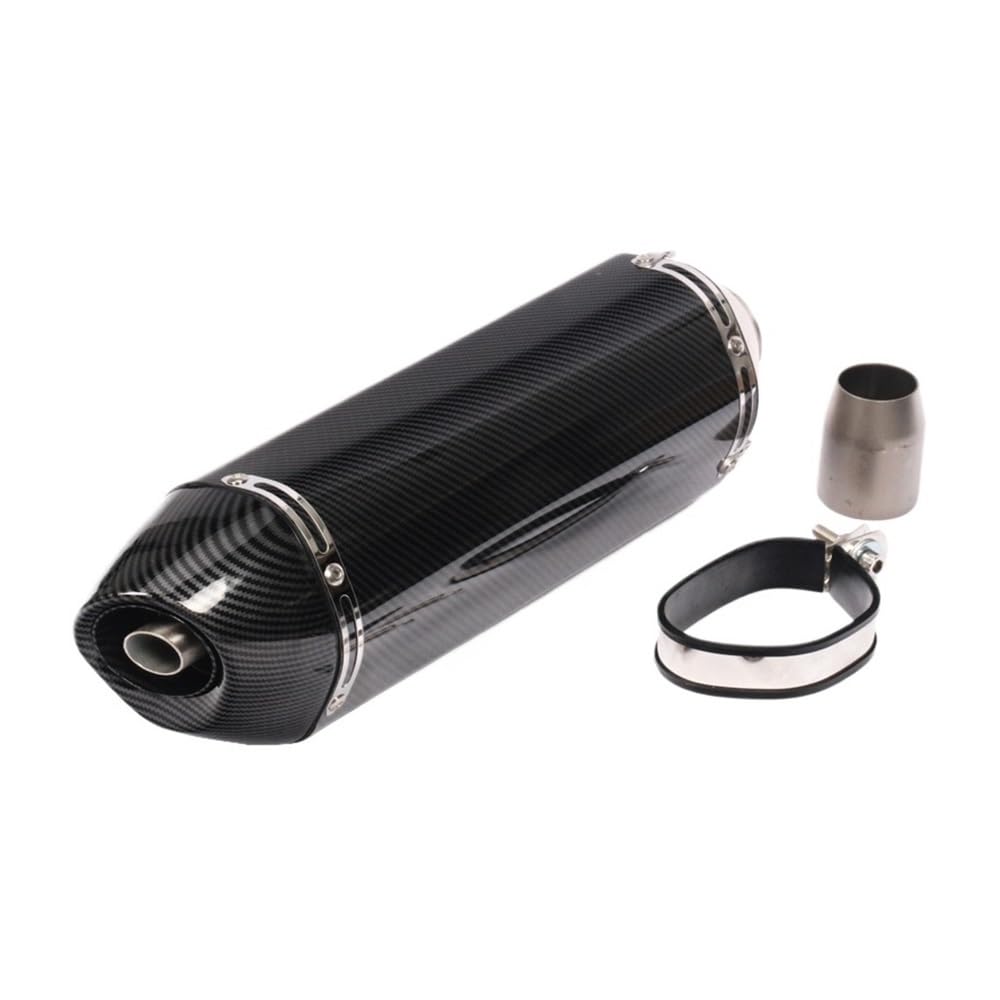 LDUTIU 51MM Universal Moto Auspuff Schalldämpfer Rohr Auspuff Für GSXR750 Für Z900/1000 Für CBR1000 Auspuffrohr(D Color) von LDUTIU