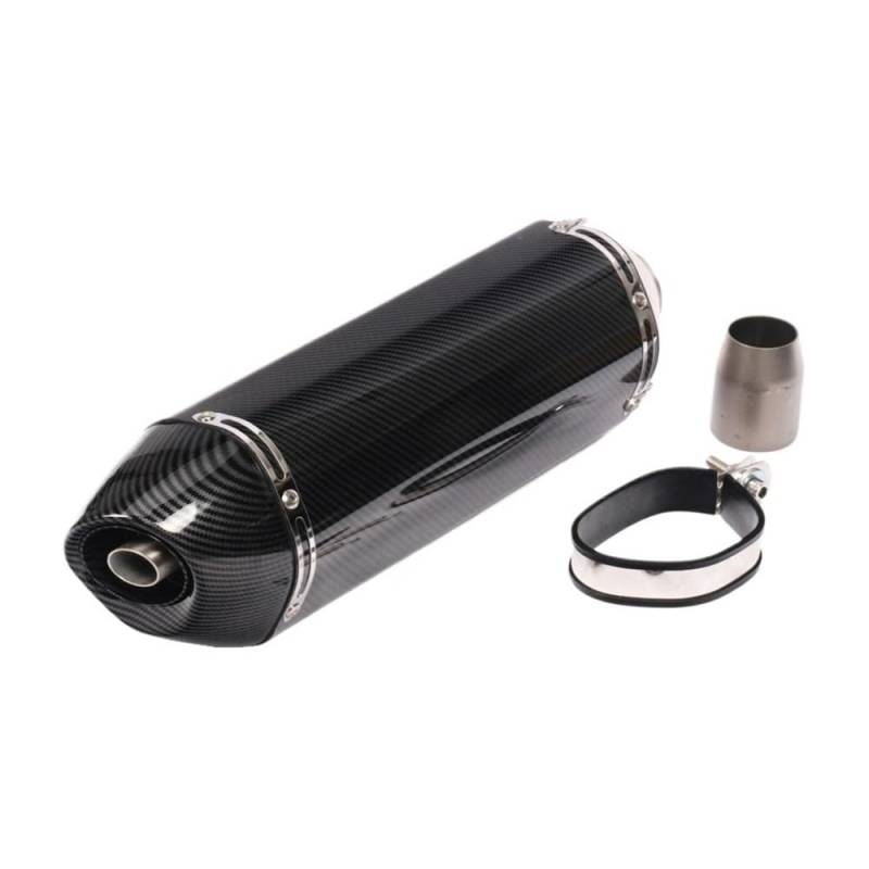 LDUTIU 51MM Universal Moto Auspuff Schalldämpfer Rohr Auspuff Für GSXR750 Für Z900/1000 Für CBR1000 Auspuffrohr(D Color) von LDUTIU