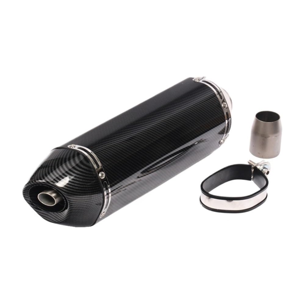LDUTIU 51MM Universal Moto Auspuff Schalldämpfer Rohr Auspuff Für R1R3R25 Für GSXR750 Für Z900/1000 Für CBR1000 ETC Auspuffrohr(Color1) von LDUTIU
