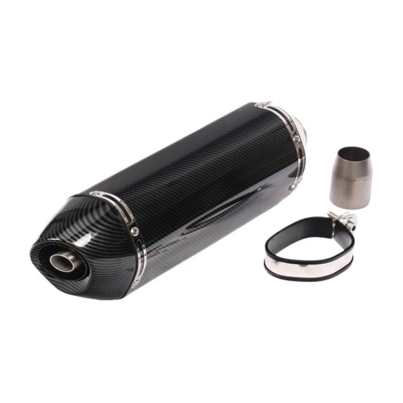 LDUTIU 51MM Universal Moto Auspuff Schalldämpfer Rohr Auspuff Für R1R3R25 Für GSXR750 Für Z900/1000 Für CBR1000 ETC Auspuffrohr(Color1) von LDUTIU