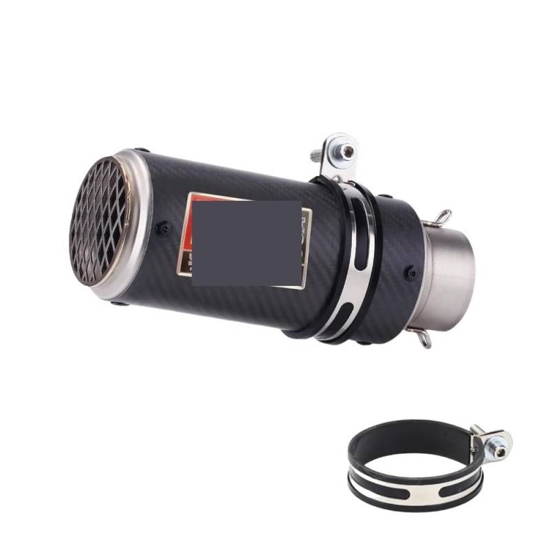 LDUTIU 51mm 60mm Motorrad Auspuff Schalldämpfer Auspuff Modifizierte Teile Für Auspuffrohr(B2-60MM) von LDUTIU