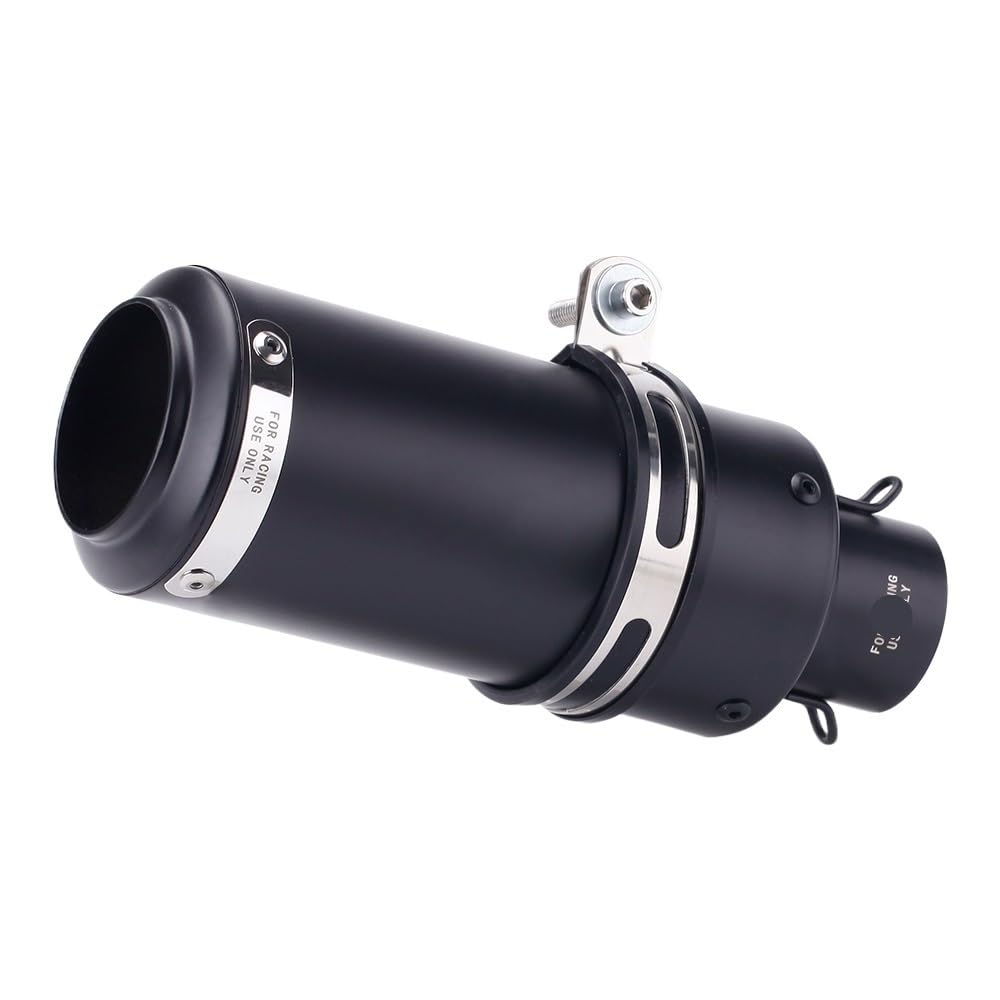 LDUTIU 51mm 60mm Motorrad Auspuffrohr Schalldämpfer Motorradzubehör Auspuffrohr(51MM) von LDUTIU