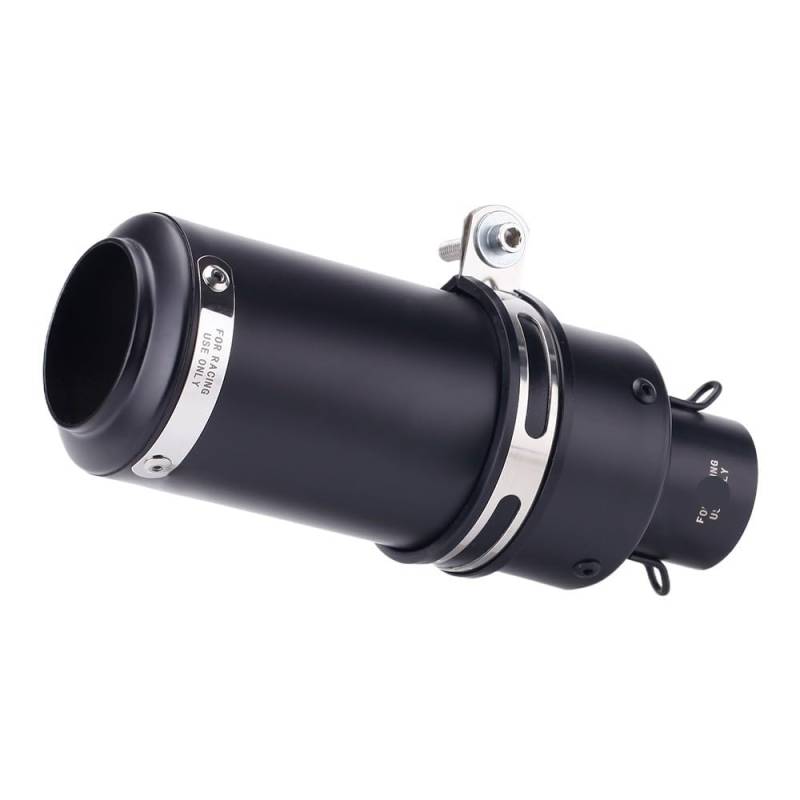 LDUTIU 51mm 60mm Motorrad Auspuffrohr Schalldämpfer Motorradzubehör Auspuffrohr(51MM) von LDUTIU