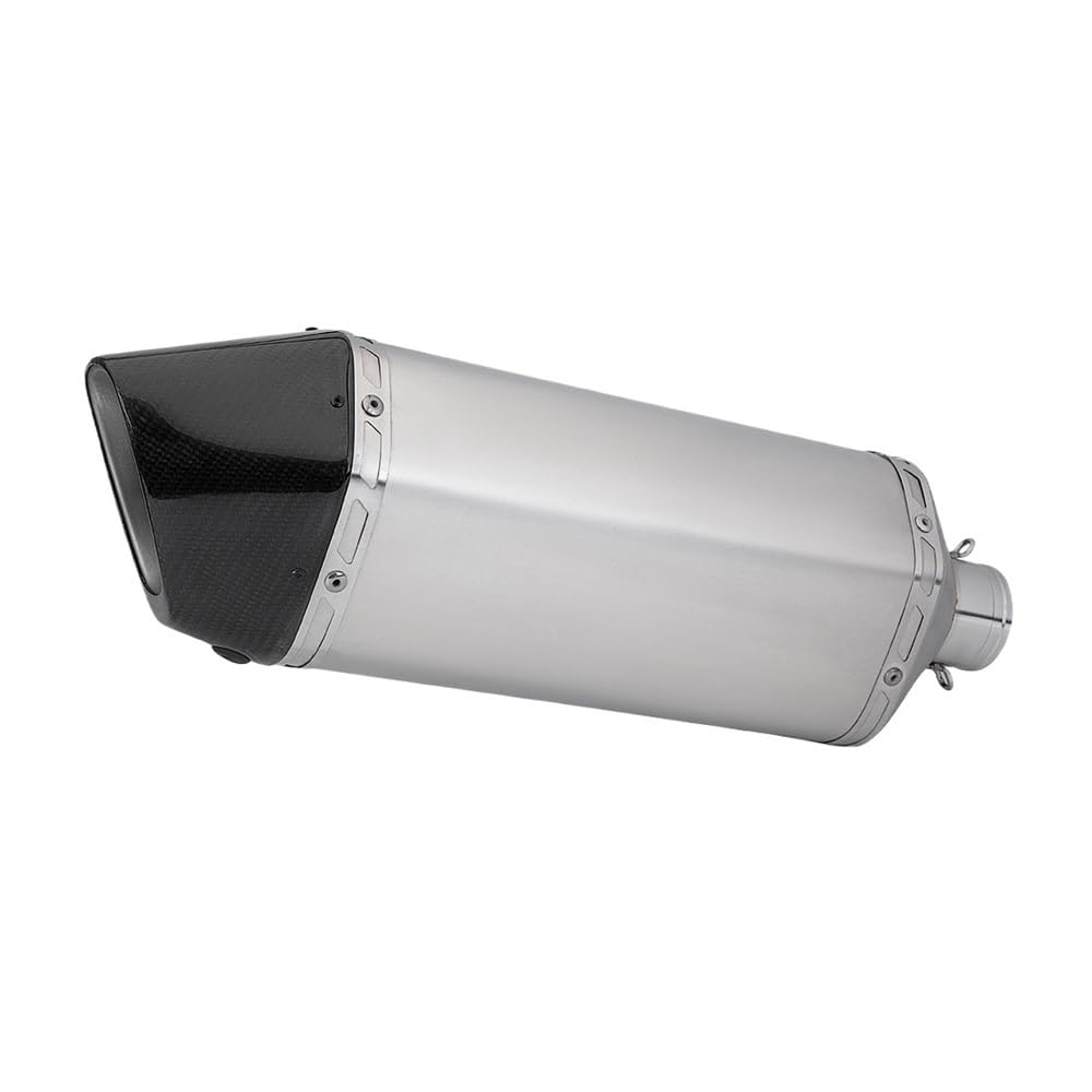 LDUTIU 51mm Universal Motorrad Auspuff Ändern Schalldämpfer Rohr Für MT09 Für Z1000 Für Cbr600rr Für Ninja650 Für GSXR750 Für CB1000 Auspuffrohr(Color-03) von LDUTIU