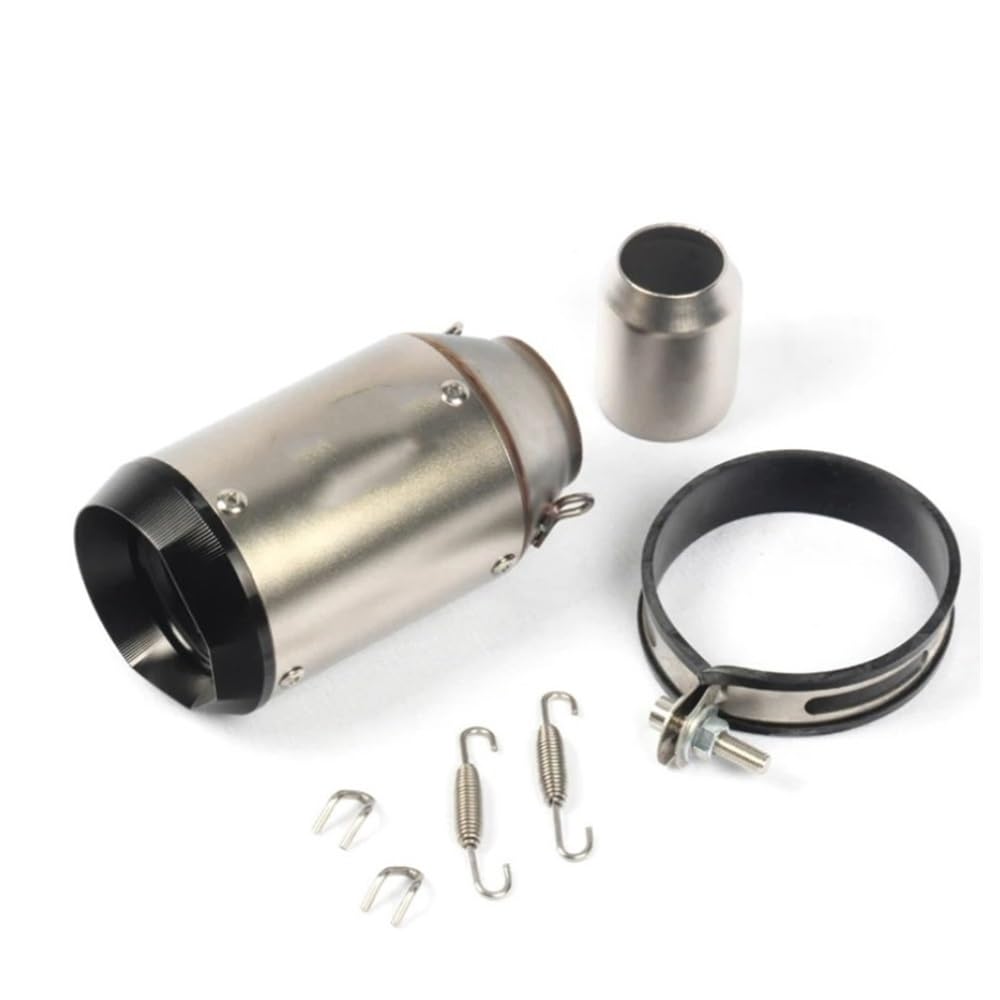 LDUTIU 51mm Universal Slip On Motorrad GP Auspuff Schalldämpfer Für Z900 Für FZ6 Für S1000XR Auspuffrohr(Color C) von LDUTIU