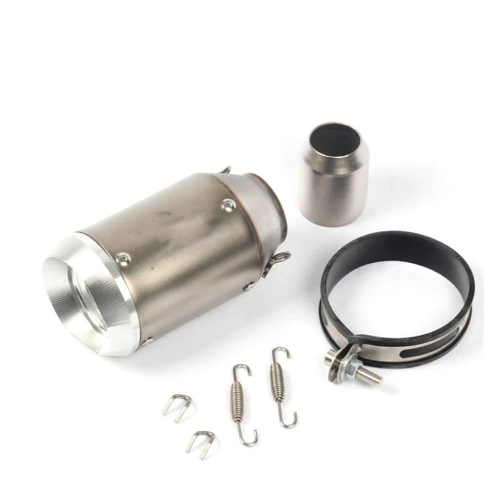 LDUTIU 51mm Universal Slip On Motorrad GP Auspuff Schalldämpfer Für Z900 Für FZ6 Für S1000XR Auspuffrohr(Color D) von LDUTIU