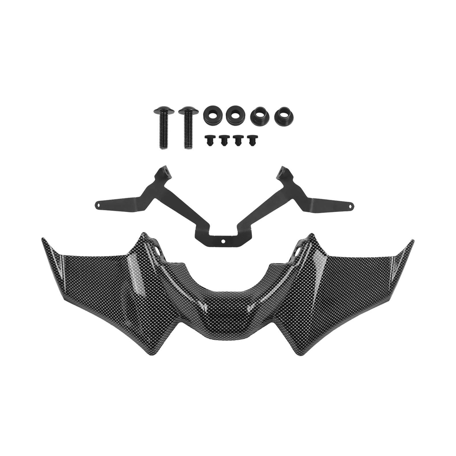 LDUTIU Frontspoiler Frontal Abtrieb Spoiler Winglet Flügel Deflektor Für MT-07 Für MT 07 SP Für MT07 2021 2022 2023 2024-UP(Colour-04) von LDUTIU