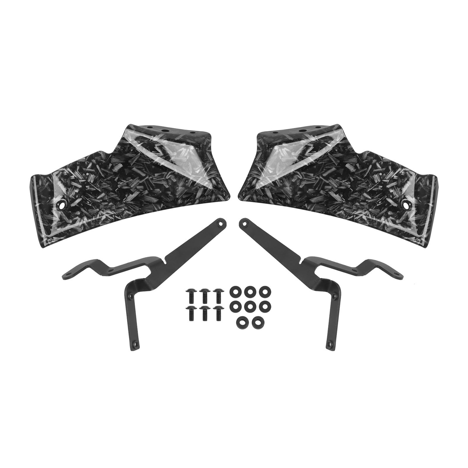 LDUTIU Frontspoiler Frontal Downforce Spoiler Kegel Winglet Flügel Deflektor Für MT-10 Für MT 10 SP 2022-2024(Color-02) von LDUTIU