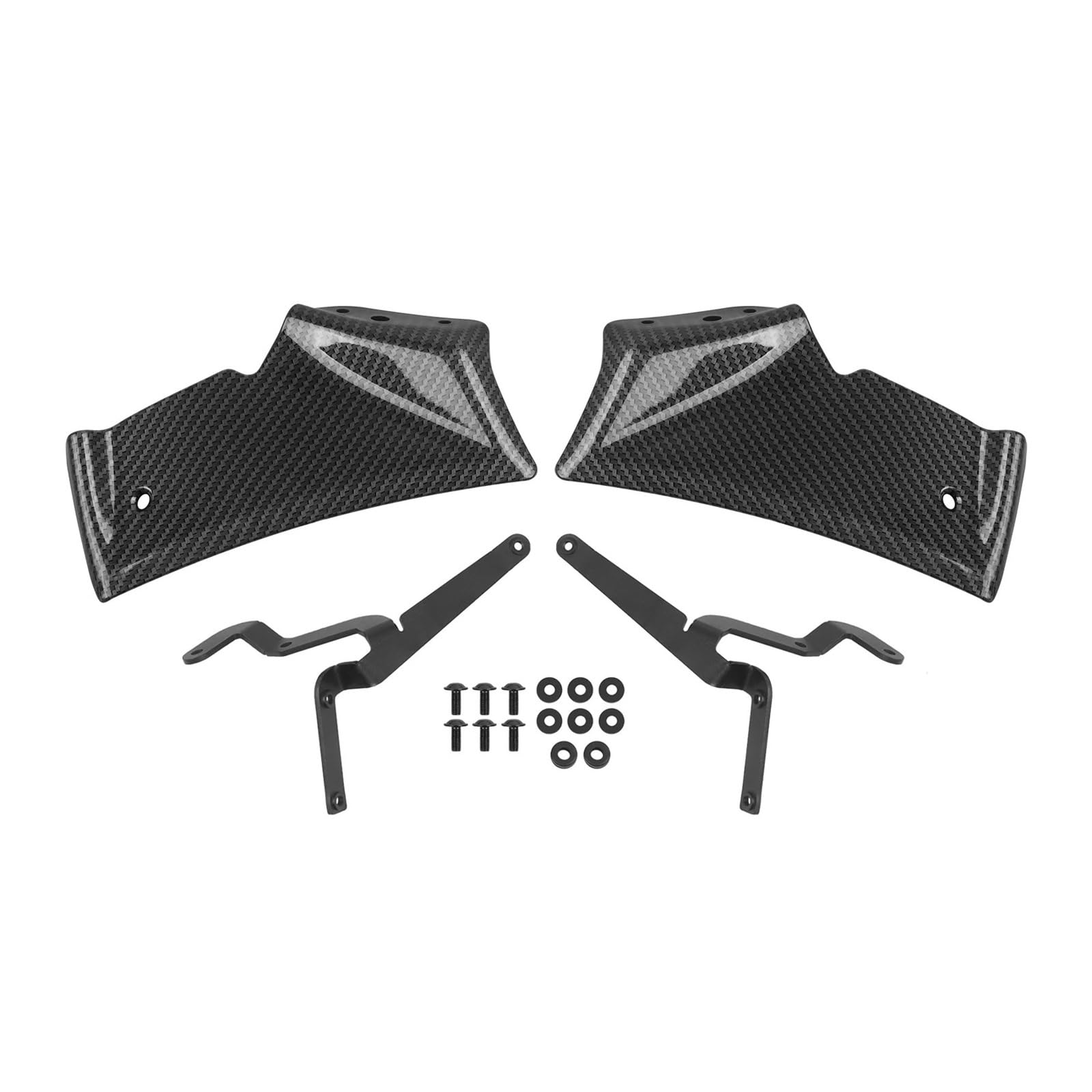 LDUTIU Frontspoiler Frontal Downforce Spoiler Kegel Winglet Flügel Deflektor Für MT-10 Für MT 10 SP 2022-2024(Colour-03) von LDUTIU