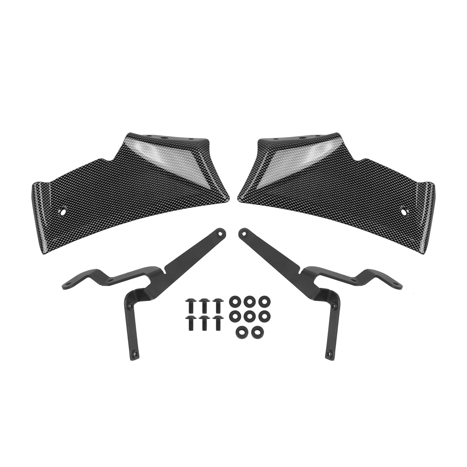 LDUTIU Frontspoiler Frontal Downforce Spoiler Kegel Winglet Flügel Deflektor Für MT-10 Für MT 10 SP 2022-2024(Colour-04) von LDUTIU