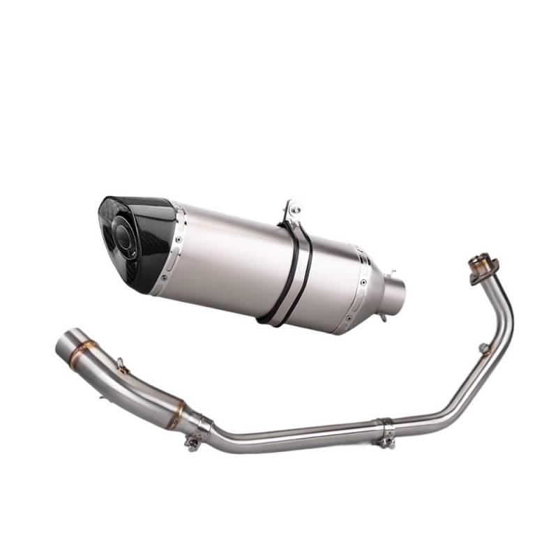 LDUTIU Für Cbr150r Für CB150R 2017-2021 Motorrad Auspuff Volle Ändern Front Link Ellenbogen Rohr Slip-On Verbinden Schalldämpfer Auspuffrohr(ColorG) von LDUTIU