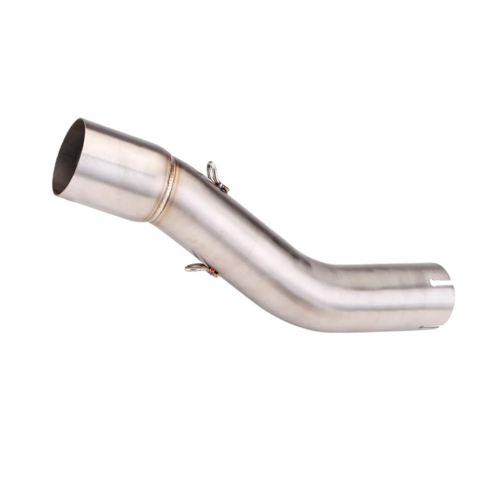 LDUTIU Für GSX250R Motorrad Auspuff Ändern Mittleren Link Rohr 51MM Interface Verbinden Schalldämpfer Moto Linie Auspuffrohr(Color A) von LDUTIU