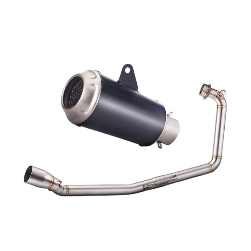 LDUTIU Für GSXS150 Für GSXS125 Für GSXR150 Für GSXR125 Slip Auf Motorrad Auspuffrohr Ändern Vorne Link Rohr Verbinden Schalldämpfer Auspuffrohr(Color A) von LDUTIU
