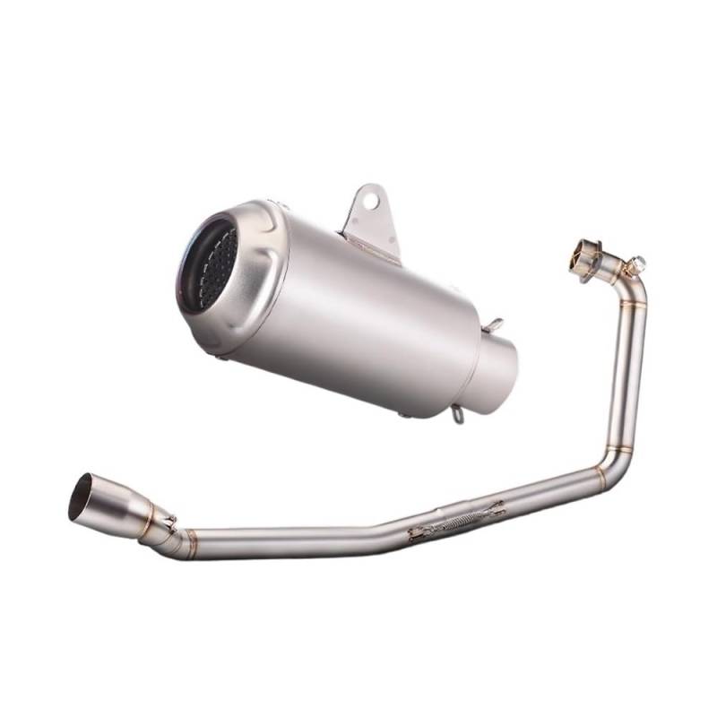 LDUTIU Für GSXS150 Für GSXS125 Für GSXR150 Für GSXR125 Slip Auf Motorrad Auspuffrohr Ändern Vorne Link Rohr Verbinden Schalldämpfer Auspuffrohr(Color B) von LDUTIU