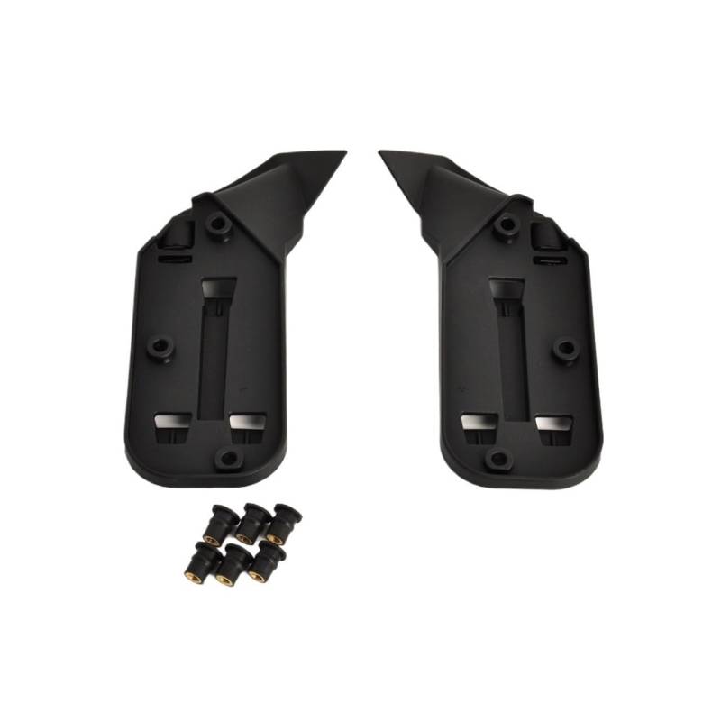 LDUTIU Für K1600 Für K1600GTL Für K1600B GA 2011-2024 Modifizierter Spoiler Zubehör Frontverkleidung Seitenflügel Modifizierter Spoiler Kleiner Flügel(Color-a1) von LDUTIU