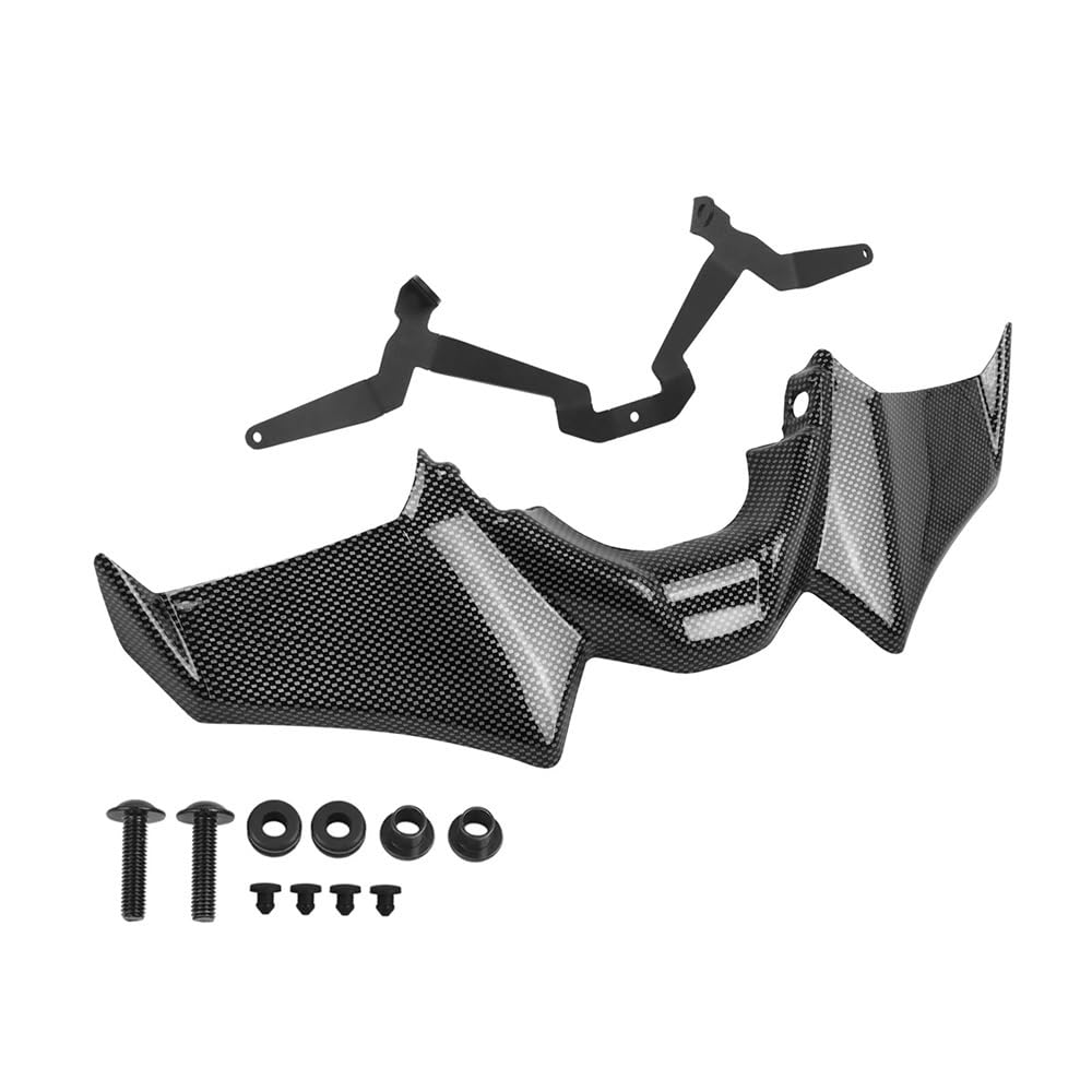 LDUTIU Für MT-07 Für MT 07 SP Für MT07 2021-2024 Motorrad Frontal Sport Abtrieb Spoiler Winglet Flügel Deflektor Frontspoiler(Colour-04) von LDUTIU