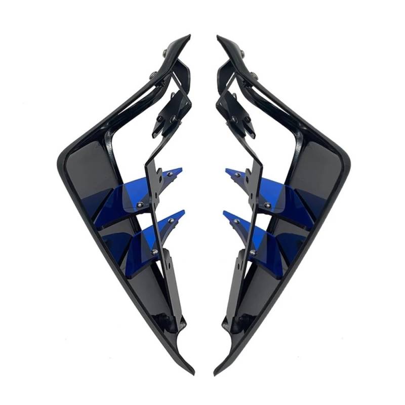 LDUTIU Für MT-09 SP Für MT 09 2021-2023 24 Sport Abtrieb Seite Spoiler Aerodynamische Flügel Deflektor Motorrad Zubehör(Blue) von LDUTIU