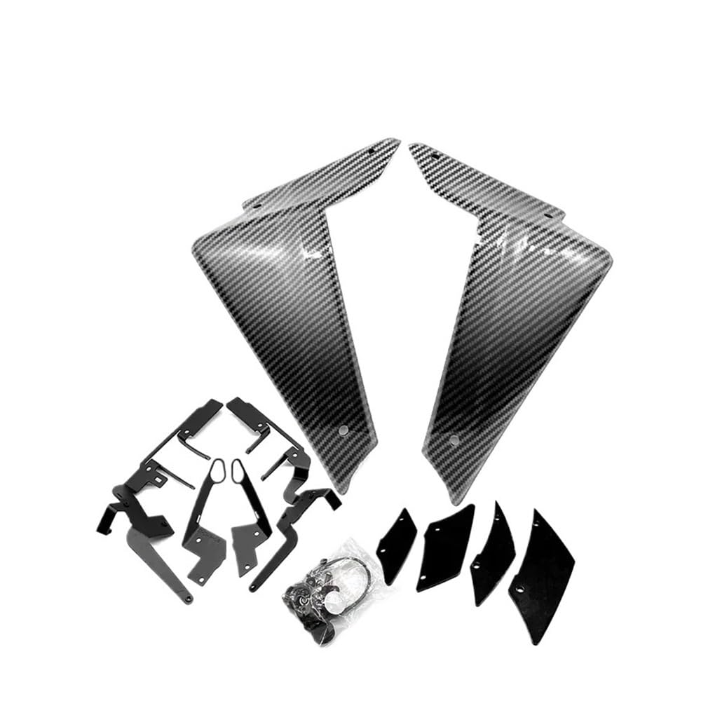 LDUTIU Für MT-09 SP Für MT09 Für MT 09 2021-2023 Motorrad Sport Abtrieb Seite Spoiler Aerodynamische Wind Flügel Deflektor(Color-01) von LDUTIU