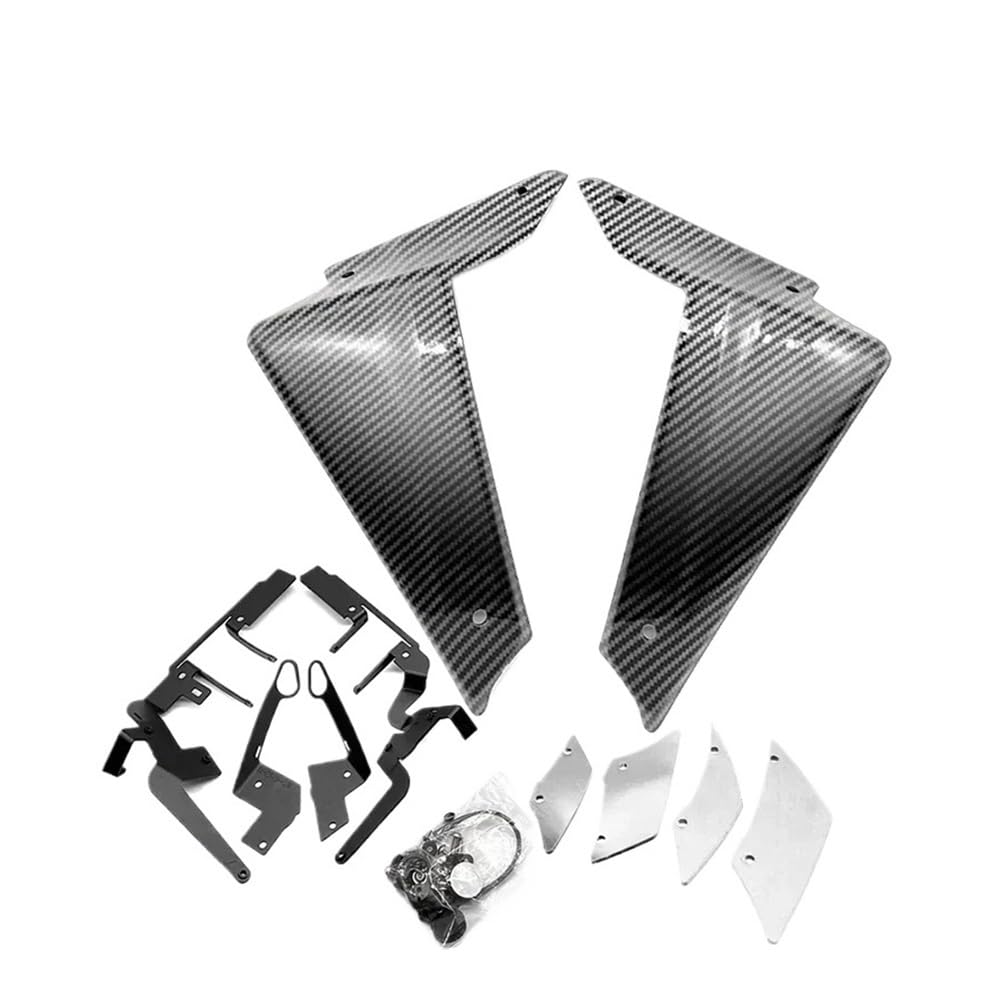LDUTIU Für MT-09 SP Für MT09 Für MT 09 2021-2023 Motorrad Sport Abtrieb Seite Spoiler Aerodynamische Wind Flügel Deflektor(Color-02) von LDUTIU