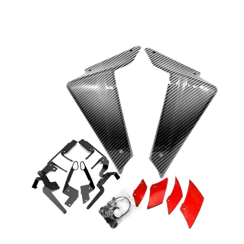LDUTIU Für MT-09 SP Für MT09 Für MT 09 2021-2023 Motorrad Sport Abtrieb Seite Spoiler Aerodynamische Wind Flügel Deflektor(Color-03) von LDUTIU
