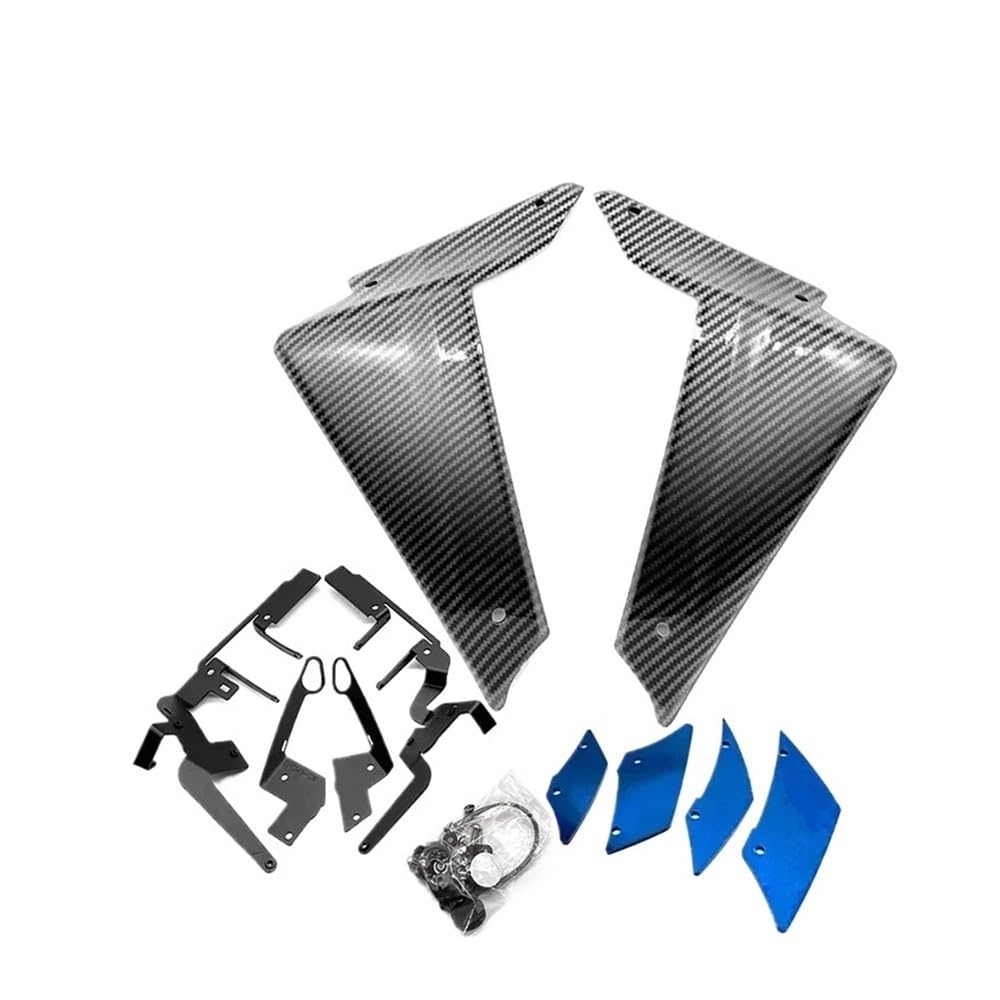LDUTIU Für MT-09 SP Für MT09 Für MT 09 2021-2023 Motorrad Sport Abtrieb Seite Spoiler Aerodynamische Wind Flügel Deflektor(Color-04) von LDUTIU